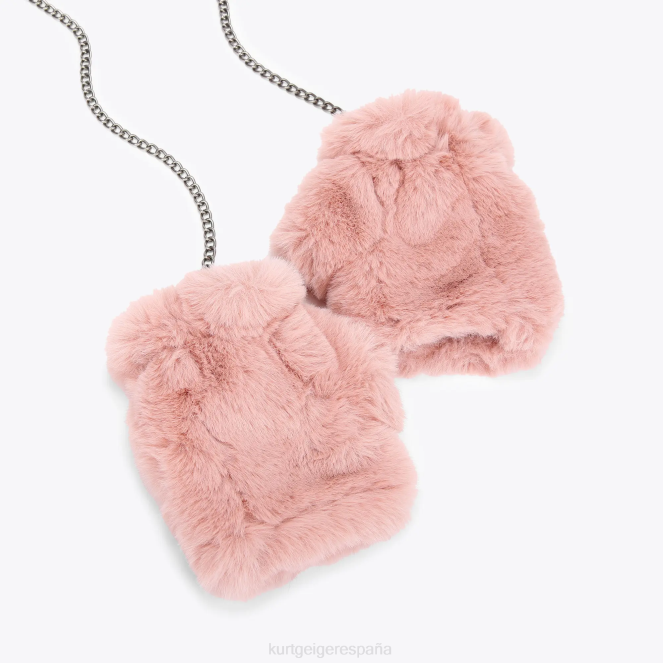 Kurt Geiger mujer guantes sin dedos london poppy 2LPR509 | accesorios rosa